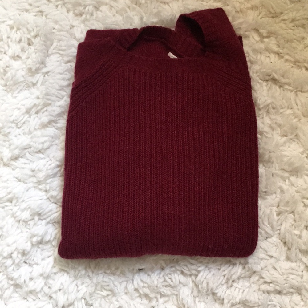 Jcrew patch sleeve sweater